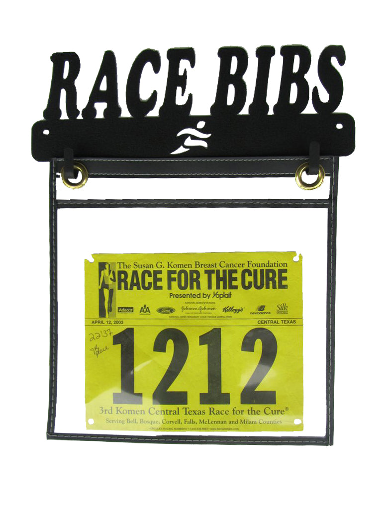Race Bibs - Race Bib Display Holder - SportHooks by JDHirondesigns